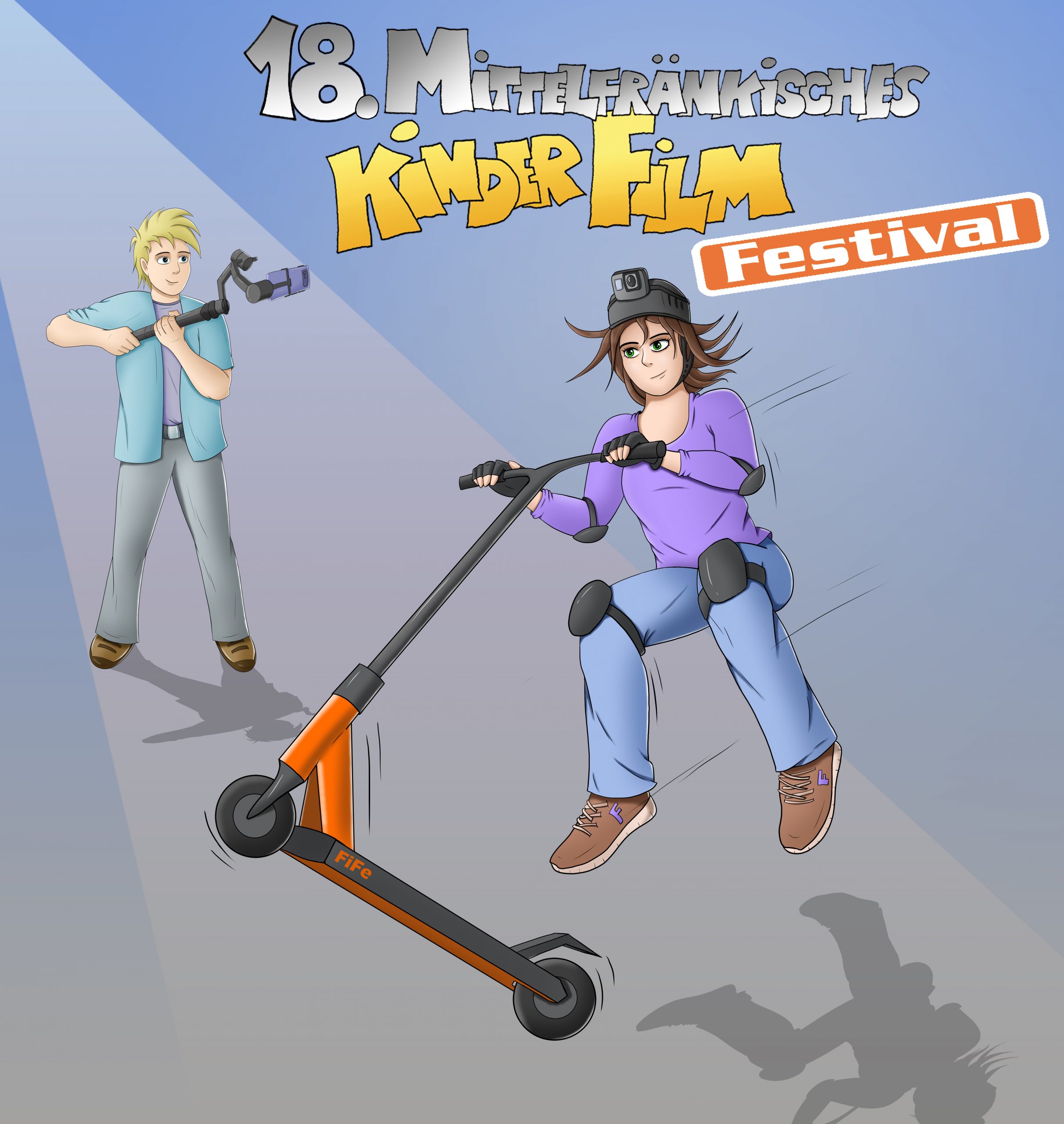 Logo des Mittelfränkischen Kinderfilmfestivals