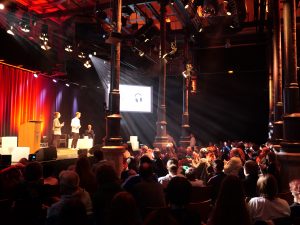 Saal des Kulturforum beim letztjährigen Hört Hört